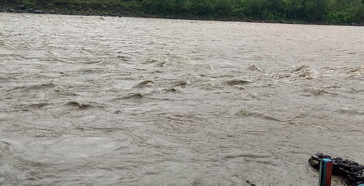 महाकाली नदीको जलसतह उच्च